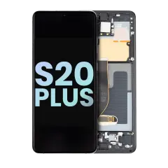 OLED Assembly With Frame Compatible For Samsung Galaxy S20 Plus 5G (Service Pack) (Cosmic Gray)