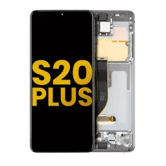 OLED Assembly With Frame Compatible For Samsung Galaxy S20 Plus 5G (Refurbished) (Cosmic Gray)