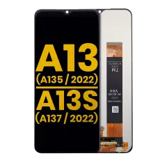 LCD Assembly Without Frame Compatible For Samsung Galaxy A13 4G (A135 / 2022) / A13s (A137 / 2022) (Refurbished) (All Colors)