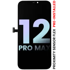 OLED Assembly With Proximity Sensor Flex Pre-Installed For iPhone 12 Pro Max (Service Pack)