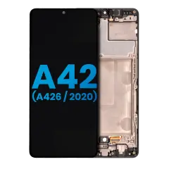 LCD Assembly With Frame (Without Finger Print Sensor) Compatible For Samsung Galaxy A42 5G (A426 / 2020) (Aftermarket: Incell) (All Colors)