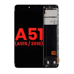 OLED Assembly With Frame Compatible For Samsung Galaxy A51 4G (A515 / 2019) (6.46") (Aftermarket Plus) (All Colors)