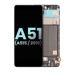 OLED Assembly With Frame Compatible For Samsung Galaxy A51 4G (A515 / 2019) (Service Pack) (All Colors)