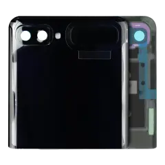 Outer OLED Assembly With Frame Compatible For Samsung Galaxy Z Flip 4G (F700) (Service Pack) (Mirror Black)