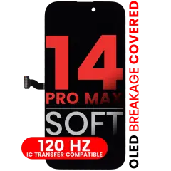 OLED Assembly Compatible For iPhone 14 Pro Max (Aftermarket Pro: XO7 Soft)