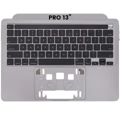 Top Case With Keyboard For MacBook Pro 13" A2251 (2020) (US Keyboard) (Space Gray)