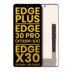 LCD Assembly Without Frame Compatible For Motorola Moto Edge Plus / Edge 30 Pro (XT2201-1/4) / Edge X30 5G (XT2201 -2/6 /2022) (Refurbished) (All Colors)