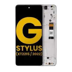 LCD Assembly With Frame Compatible For Motorola Moto G Stylus 5G (XT2215 / 2022) (Refurbished) (Seafoam Green)