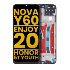 LCD Assembly With Frame Compatible For Huawei Nova Y60 / Huawei Enjoy 20 5G / Honor Play 5T Youth (Refurbished) (All Colors)