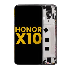 LCD Assembly With Frame For Honor X10 5G (Refurbished) (Black)