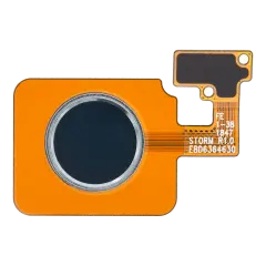 Home Button Fingerprint Sensor With Flex Compatible For LG G8 ThinQ / LG V50 ThinQ (Gray)