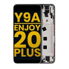 LCD Assembly With Frame Compatible For Huawei Y9a / Huawei Enjoy 20 Plus 5G (Refurbished) (Black)