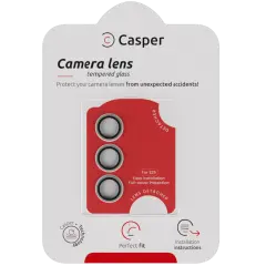 Casper Camera Lens Protector For Samsung Galaxy S25 (Clear Rings)