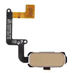 Fingerprint Reader With Flex Cable Compatible For Samsung Galaxy A3 (A320 / 2017) / A5 (A520 / 2017) / A7 (A720 / 2017) (Gold)