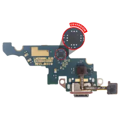 Charging Port With Board Compatible For LG Velvet (US Version)