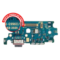 Charging Port Board With Sim Card Reader Compatible For Samsung Galaxy S21 Plus (G996U) (US Version) (Premium)