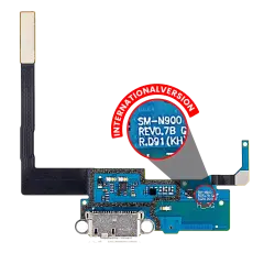 Charging Port Flex Cable Compatible For Samsung Galaxy Note 3 (N900 / N9002) (International Version)