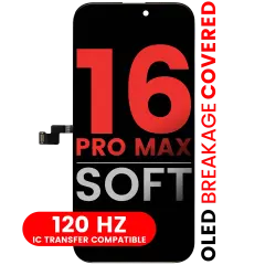 OLED Assembly For iPhone 16 Pro Max (Aftermarket Pro: XO7 Soft) (120HZ)