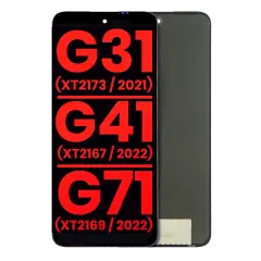 OLED Assembly Without Frame Compatible For Motorola Moto G31 (XT2173 / 2021) / G41 (XT2167 / 2022) / G71 5G (XT2169 / 2022) (Aftermarket Plus) (All Colors)