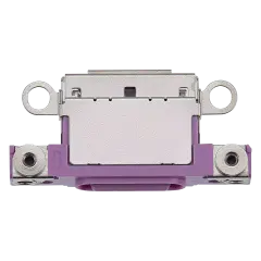 Charging Port Only Compatible For iPhone 16 / 16 Plus (Pink) (10 Pack)