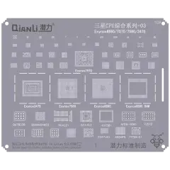 Bumblebee Stencil (QS528) Samsung CPU 03-Exynos8895 / 7570 / 7580 / 3475 (Qianli)