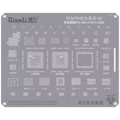 Bumblebee Stencil (QS521) Huawei CPU 02-Kirin 970 / 980,HI3670 / 3680 (Qianli)