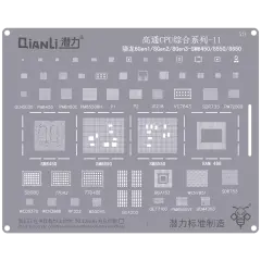 Bumblebee Stencil (QS511) Qualcomm CPU 11-Snapdragon 6Gen1 / 8Gen2 / 8Gen3-SM6450 / 8550 / 8650 (Qianli)