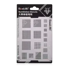 Bumblebee Stencil (QS540) Multi-Function Universal BGA Reballing Stencil 0.3 / 0.35 / 0.4 / 0.5 / 0.6 / 0.8 (Qianli)