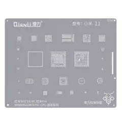 Bumblebee Stencil (QS39) For Xiaomi Redmi Note 4 / 4X / Redmi Pro (MSM8953/MT6797) CPU Universal Series (Qianli)