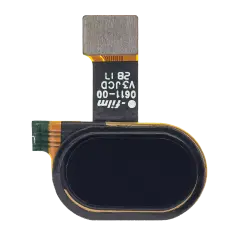 Home Button With Flex Cable For Motorola Moto E4 (XT1763 / 2017) / E4 Plus (XT1774 / 2017) (Genuine OEM) (Black)