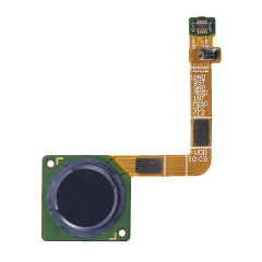 Home Button With Fingerprint Sensor Flex Cable Compatible For Motorola Moto G7 Plus (XT1965 / 2019) (Deep Indigo)