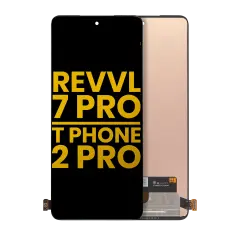 OLED Assembly Without Frame Compatible For T-Mobile Revvl 7 Pro / T Phone 2 Pro 5G (Refurbished) (All Colors)