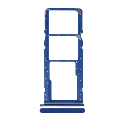 Dual Sim Card Tray Compatible For Samsung Galaxy A03 Core (A032 / 2021) (Blue)
