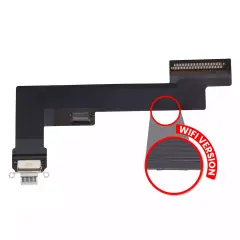 Charging Port Flex Cable Compatible For iPad Air 4 (WiFi Version) (Used OEM Pull: Grade A) (Sky Blue)