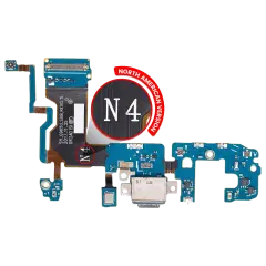 Charging Port With Flex Cable Compatible For Samsung Galaxy S9 Plus (G965U) (US Version) (Service Pack)