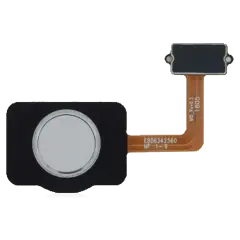Fingerprint Reader With Flex Cable Compatible For LG Stylo 4 / Stylo 4 Plus (Silver)