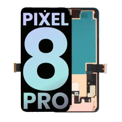 OLED Assembly With Frame (With Finger Print Sensor) For Google Pixel 8 Pro (Genuine OEM) (All Colors)