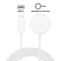 USB-C Magnetic Watch Charging Cable (3.3 ft.) For Google Pixel Watch Series 1 (OEM Grade: A)