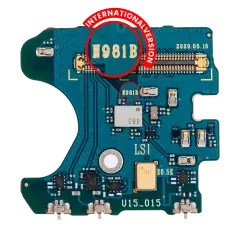 Microphone PCB Board For Samsung Galaxy Note 20 5G (N981B) (International Version)