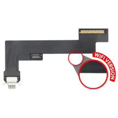 Charging Port Flex Cable Compatible For iPad Air 4 (WiFi Version) (Premium) (Green)