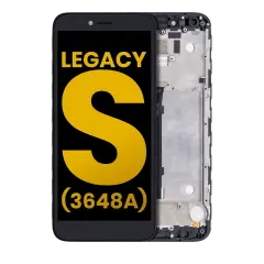 LCD Assembly With Frame Compatible For Coolpad Legacy S (3648A) (Refurbished) (Black)