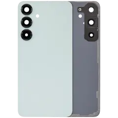 Back Cover Glass With Camera Lens Compatible For Samsung Galaxy S25 Plus 5G (No Logo) (Aftermarket Plus) (Mint)
