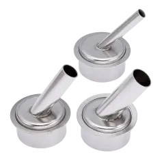 45 Degree Hot Air Rework Station Gun Sleeve Nozzle For 861DW / TR1300A (3 Piece Set) (5mm / 7mm / 10mm)