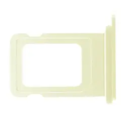 Single SIM Card Tray Compatible For iPhone 15 / 15 Plus (Genuine OEM) (Yellow)