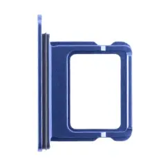 Single SIM Card Tray Compatible For iPhone 16 / 16 Plus (Genuine OEM) (Ultramarine)
