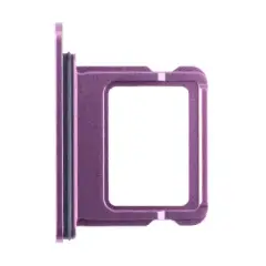 Single SIM Card Tray Compatible For iPhone 16 / 16 Plus (Genuine OEM) (Pink)