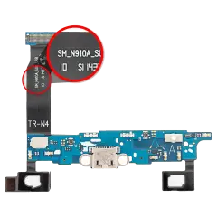 Charging Port Flex Cable Compatible For Samsung Galaxy Note 4 (N910A) (AT&T)