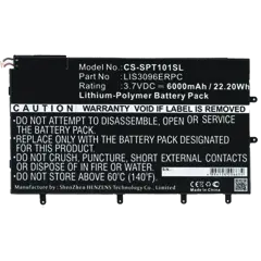 Replacement Battery Compatible For Sony Xperia Z Tablet (CS-SPT101SL) ( LIS3096ERPC)