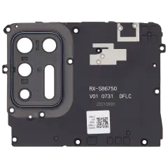 Mid-Frame Housing (Top Carrier)  Compatible For Motorola Moto G Stylus (XT2115 / 2021) (Genuine OEM) (Aurora Black)