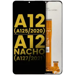 LCD Assembly Without Frame Compatible For Samsung Galaxy A12 (A125 / 2020) / A12 Nacho (A127 / 2021) (Refurbished) (All Colors)